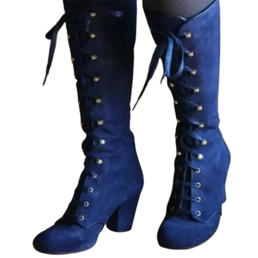 Funki Buys | Boots | Women's Steampunk Lace Up Granny Boots