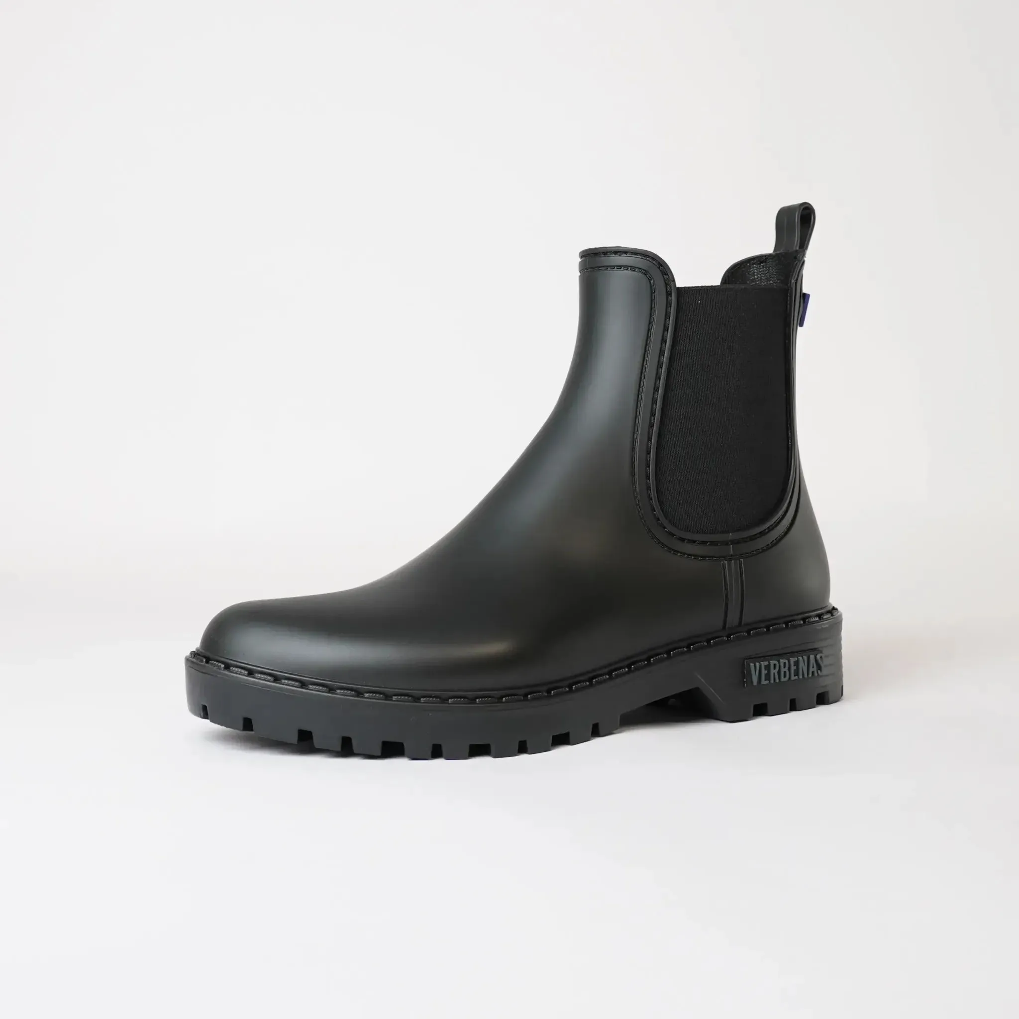 Gaudi Black/ Black Gumboots