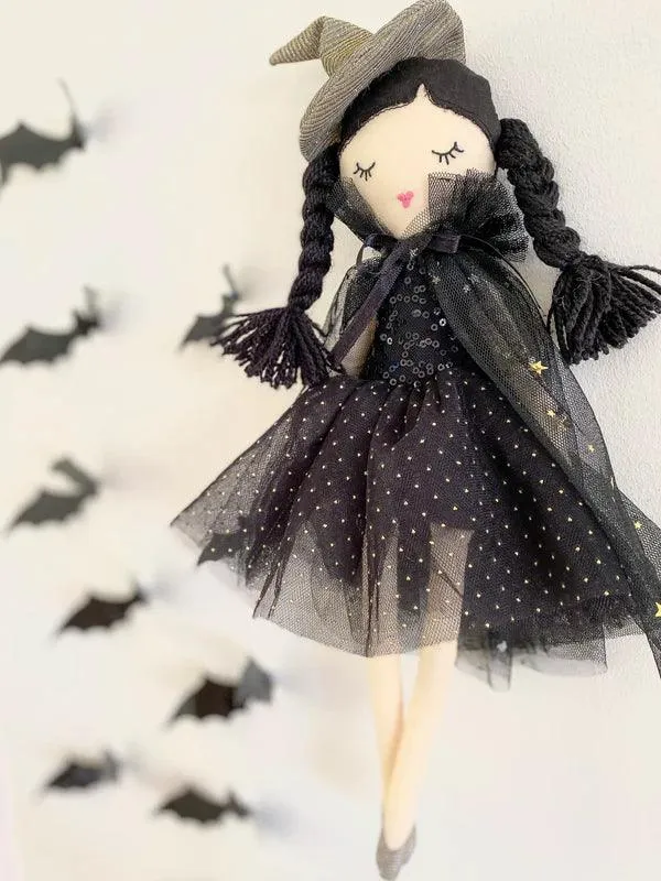 Halloween Doll | Cassandra Witch Doll | Mon Ami Designs