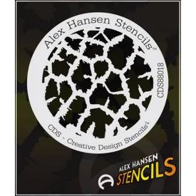 ISTENCILS Alex Hansen stencils 88018