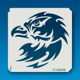 ISTENCILS Tribal Eagle Head stencil