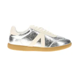 Klair Lace Up Metallic Sneakers