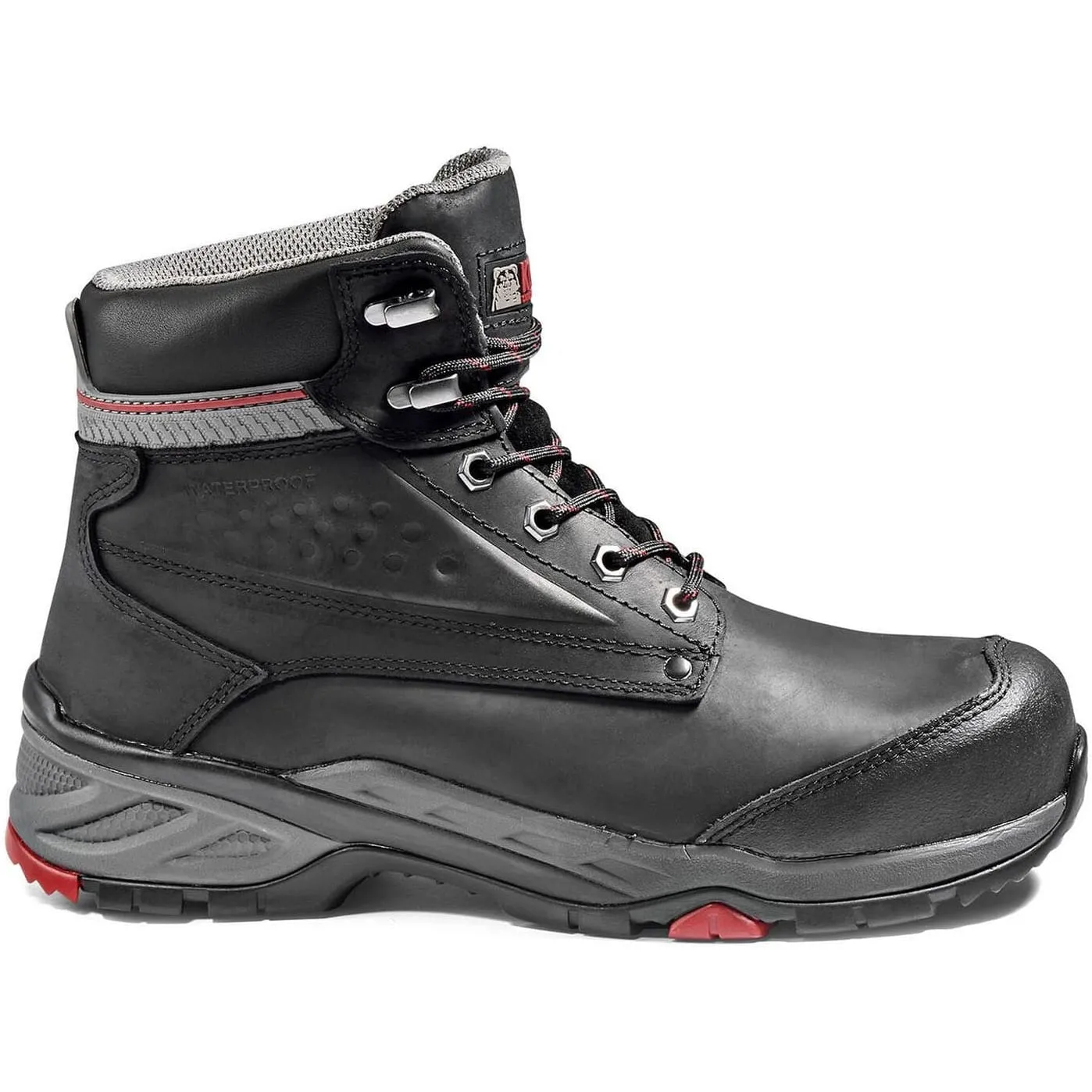 Kodiak Men's Crusade 6" Comp Toe WP Hiker Safety Work Boot -Black- K4NKBK