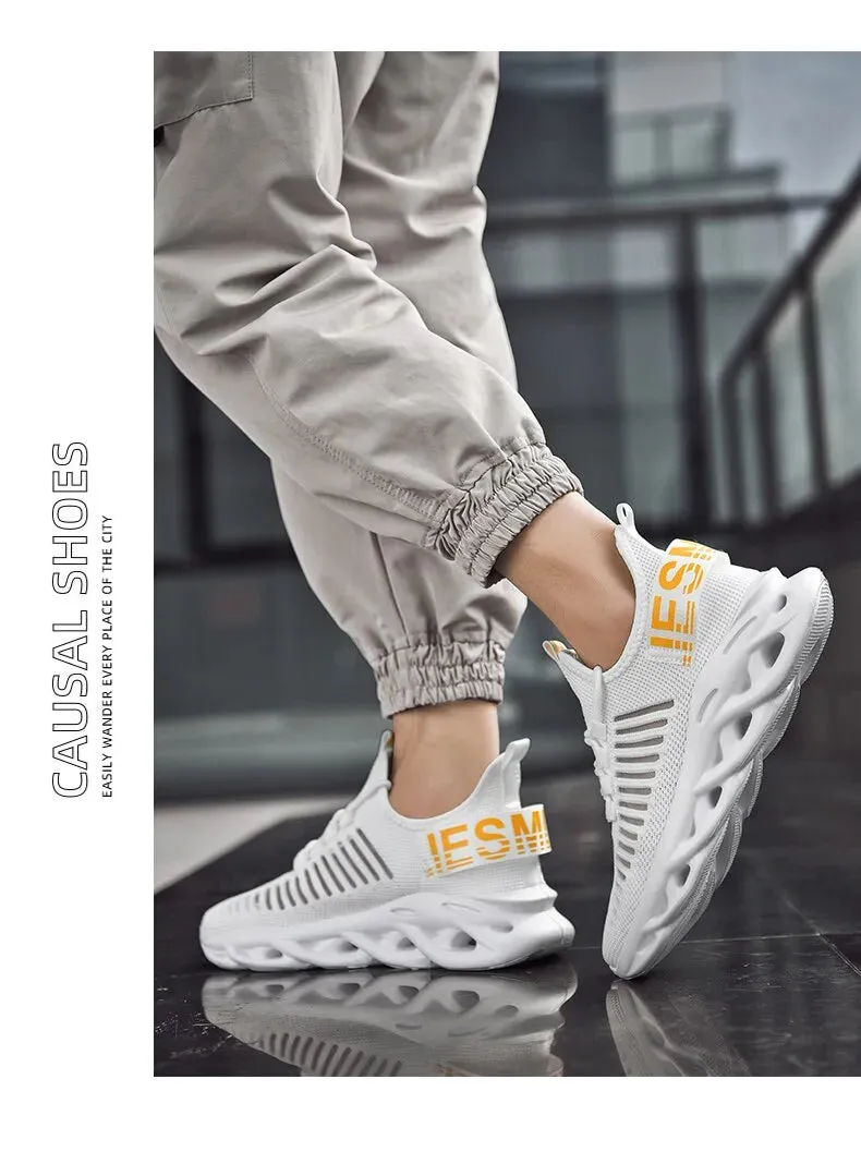 Men Comfortable Sneakers Breathable Running Shoes