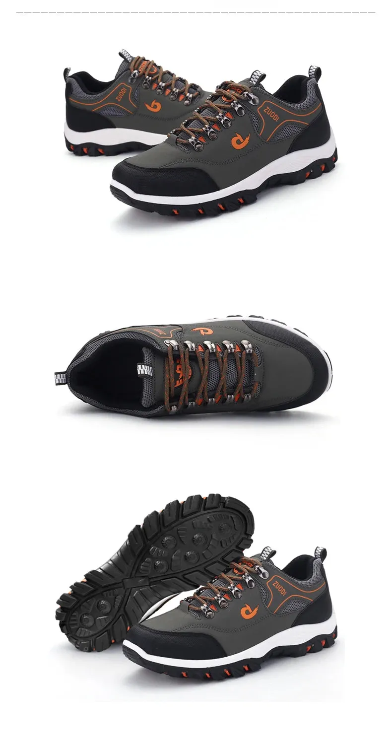 Men Travel Lightweight Hiking Sneakers