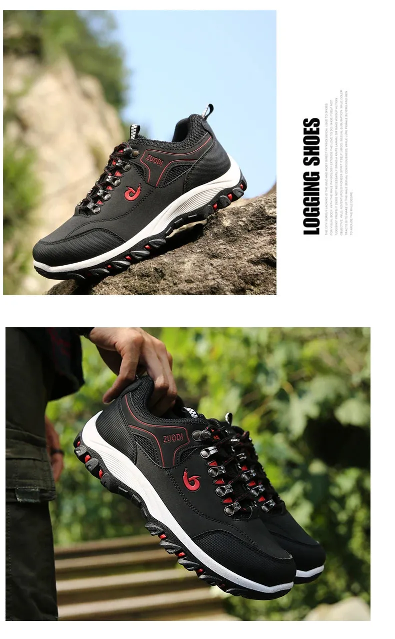 Men Travel Lightweight Hiking Sneakers