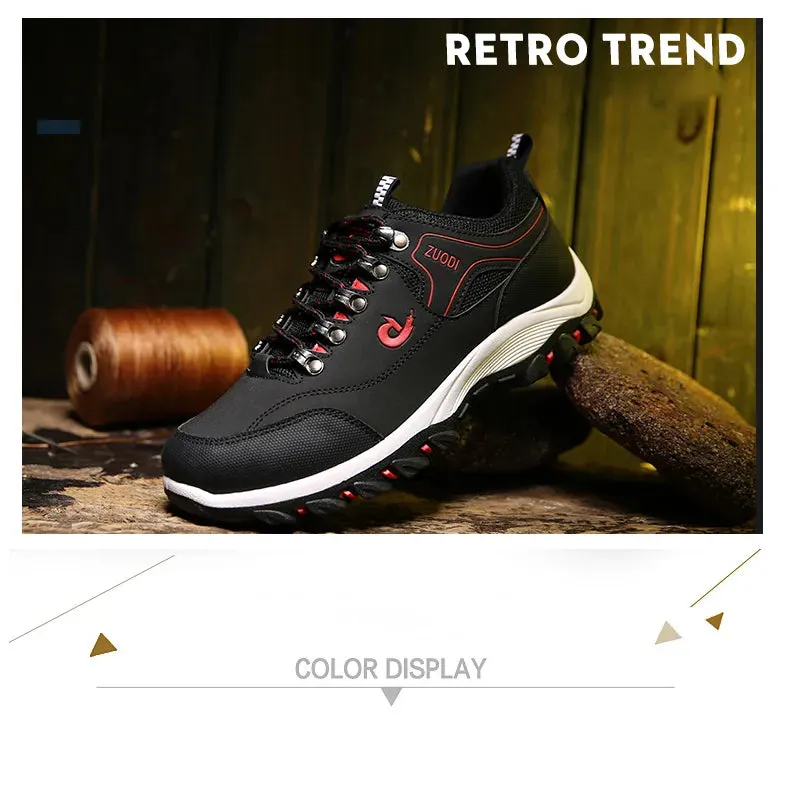 Men Travel Lightweight Hiking Sneakers