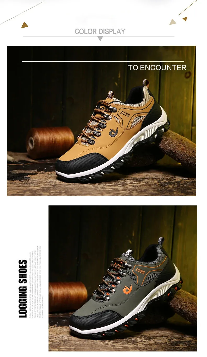 Men Travel Lightweight Hiking Sneakers