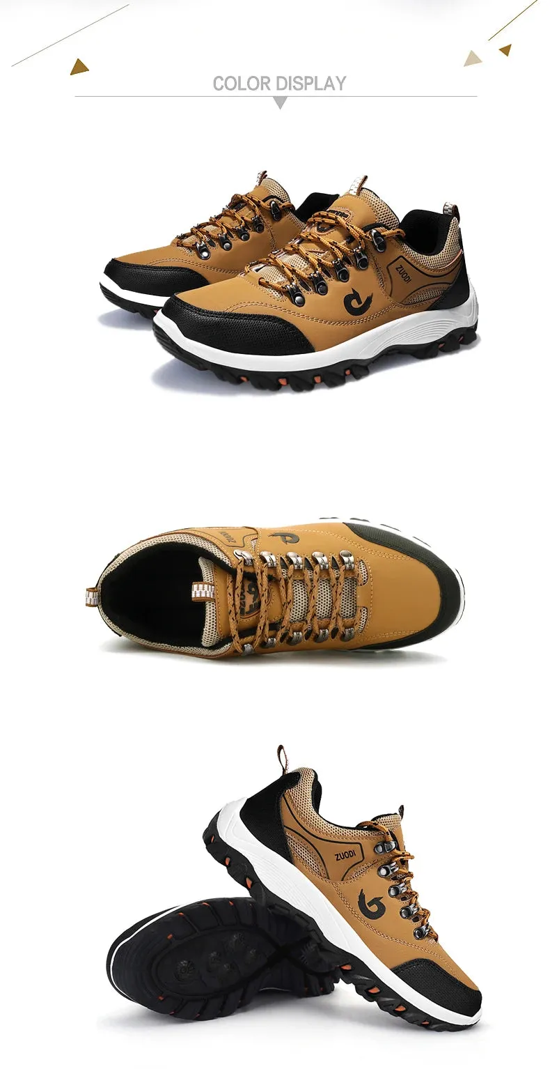 Men Travel Lightweight Hiking Sneakers