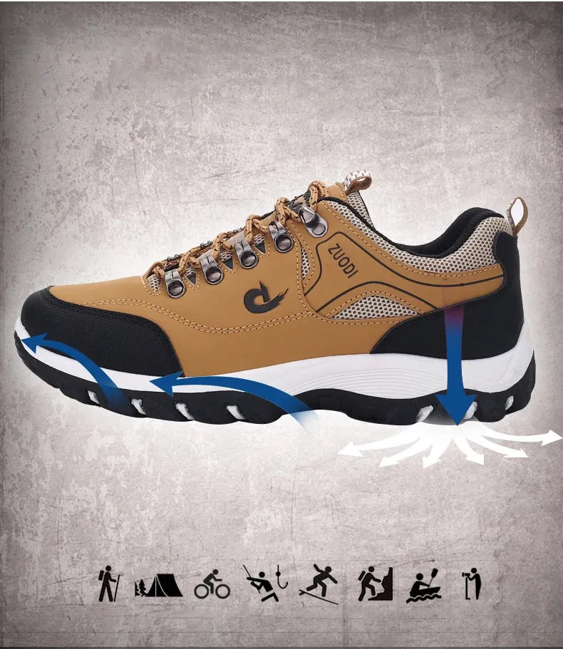 Men Travel Lightweight Hiking Sneakers