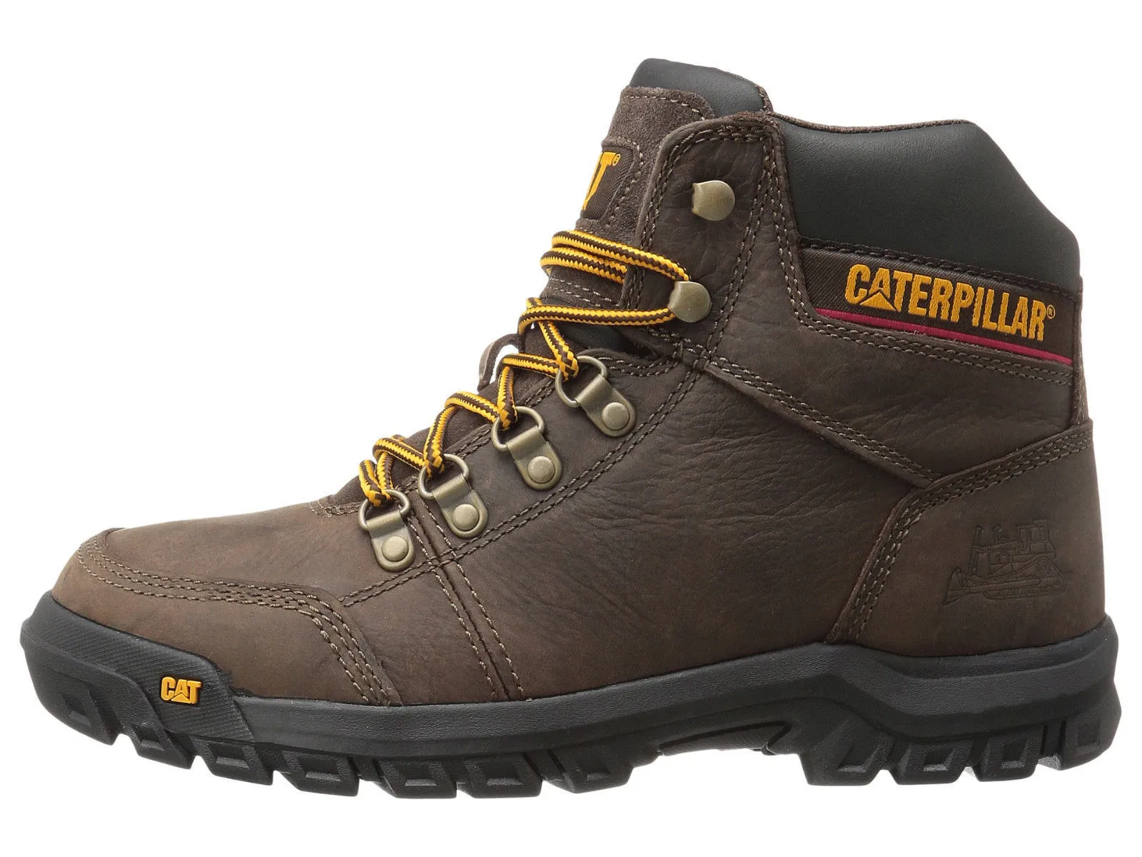 Men's Outline Work Boot | Caterpillar | P74087 | Steal Brown