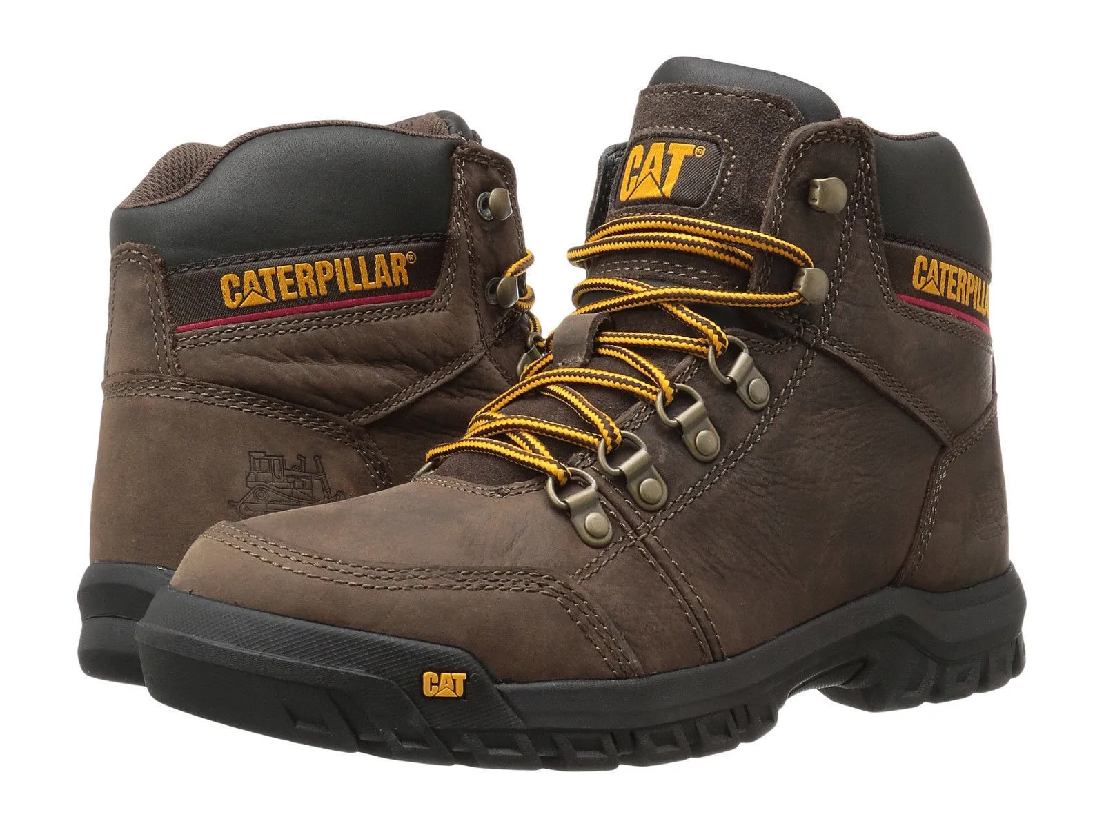 Men's Outline Work Boot | Caterpillar | P74087 | Steal Brown