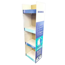 Merchandising Fixture - Generic Corrugated 40 oz Cup Floor Display ONLY 980240