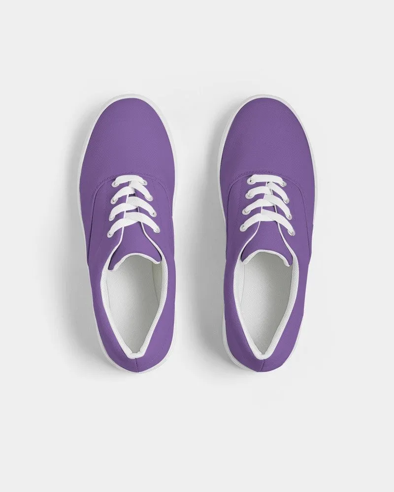 Midtone Violet Canvas Sneakers | Women's | C60M80Y0K0