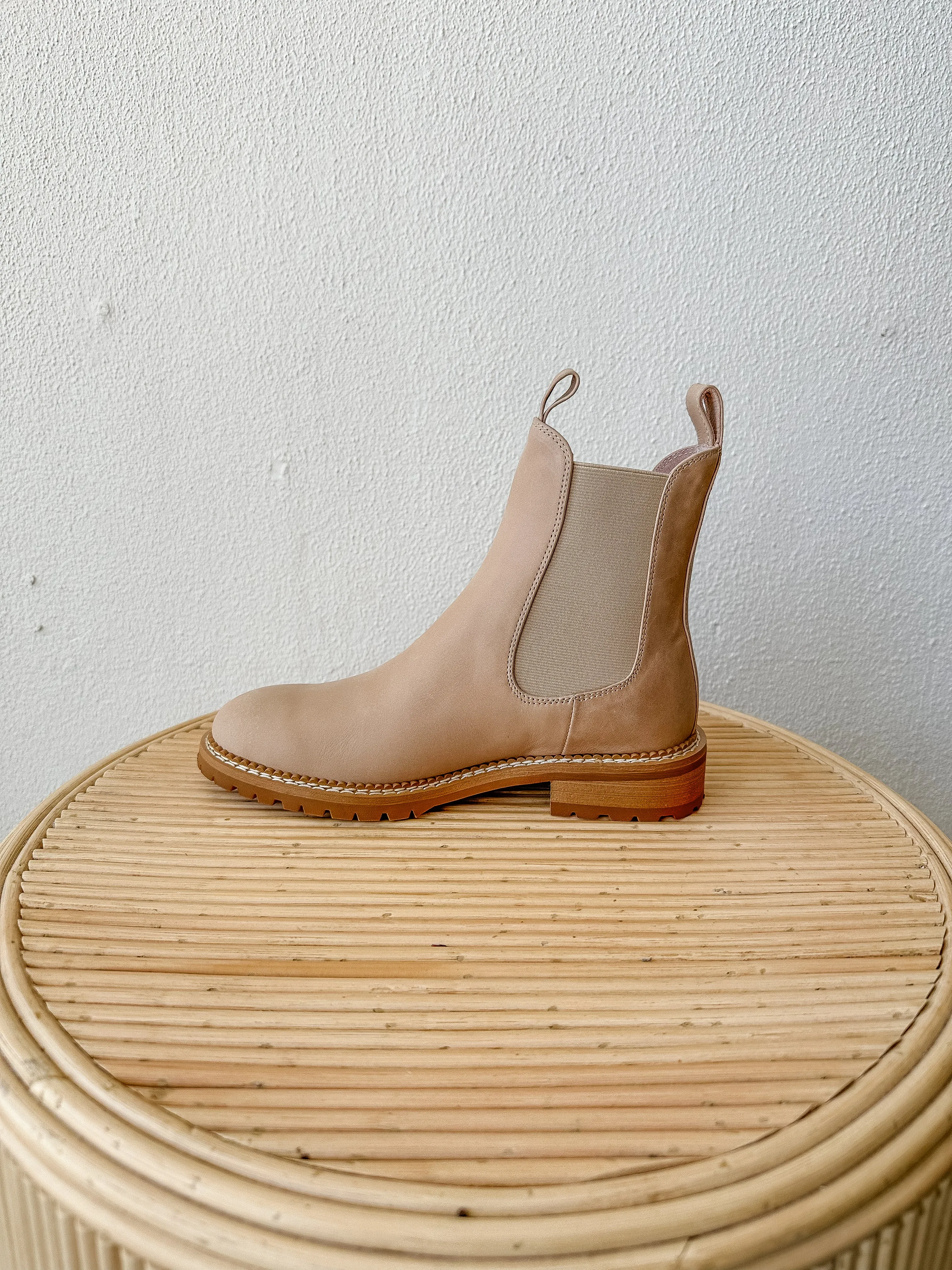 Mollini Roccom - Latte Leather / Natural Sole