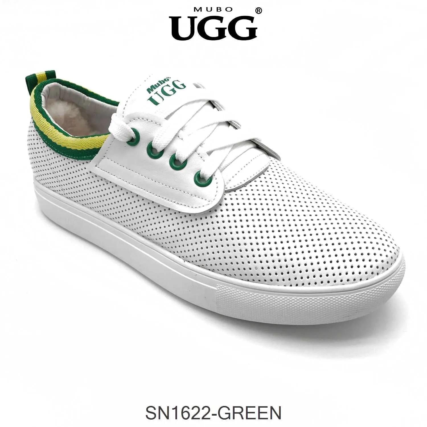 MUBO UGG Summer White Comfortable Breathable Sneakers