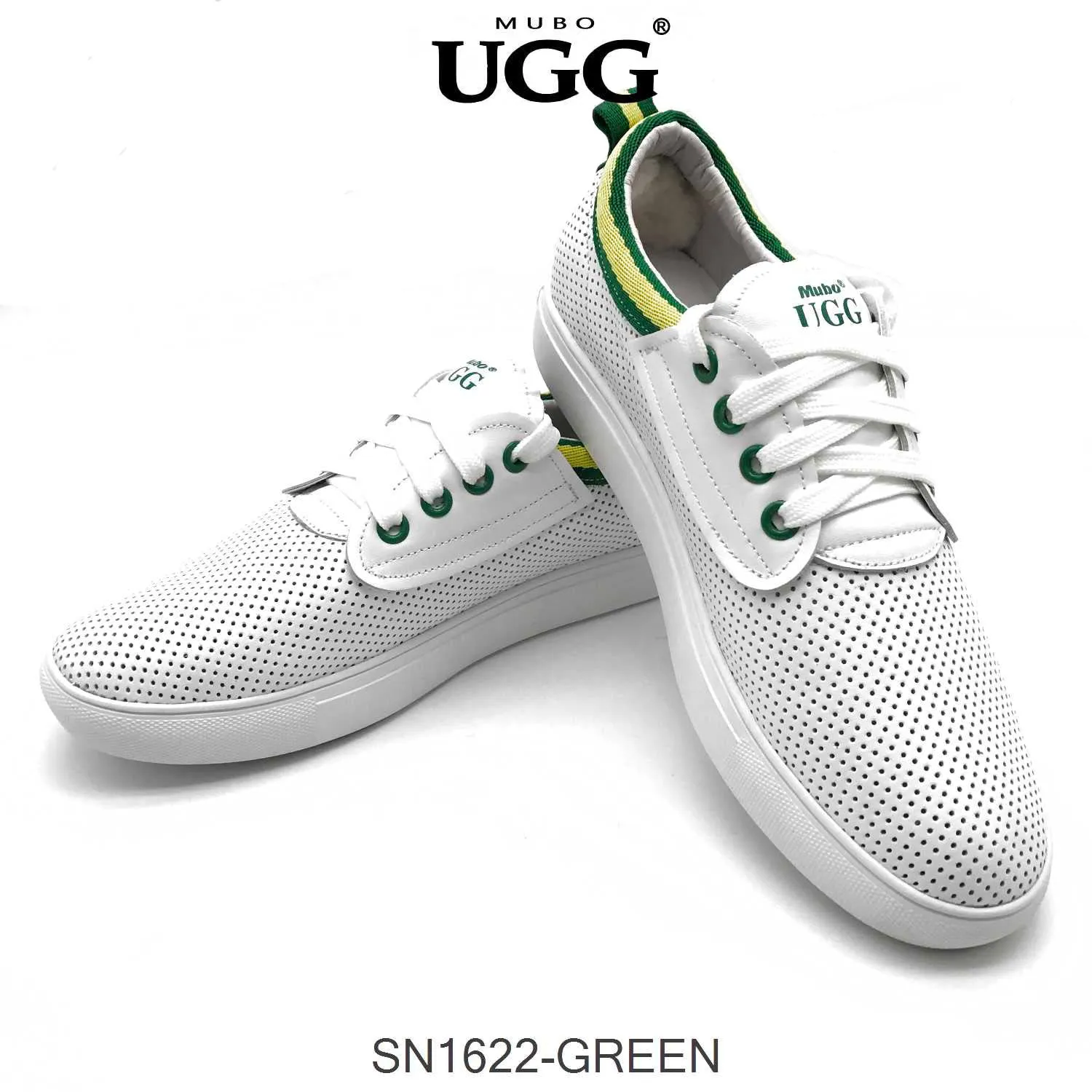 MUBO UGG Summer White Comfortable Breathable Sneakers