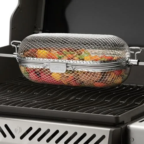 Napoleon Stainless Steel Rotisserie Grill Basket