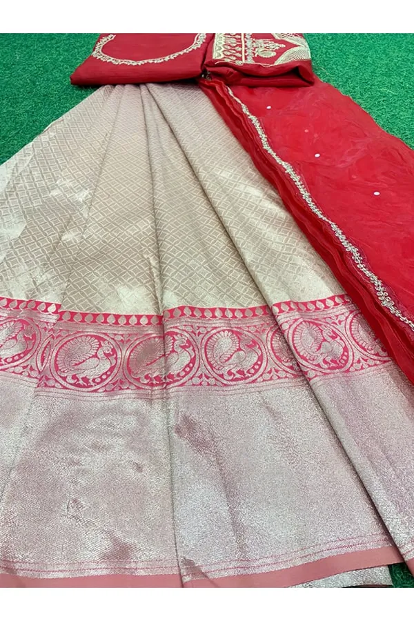 New Model Pattu Half Saree With Price In 2022