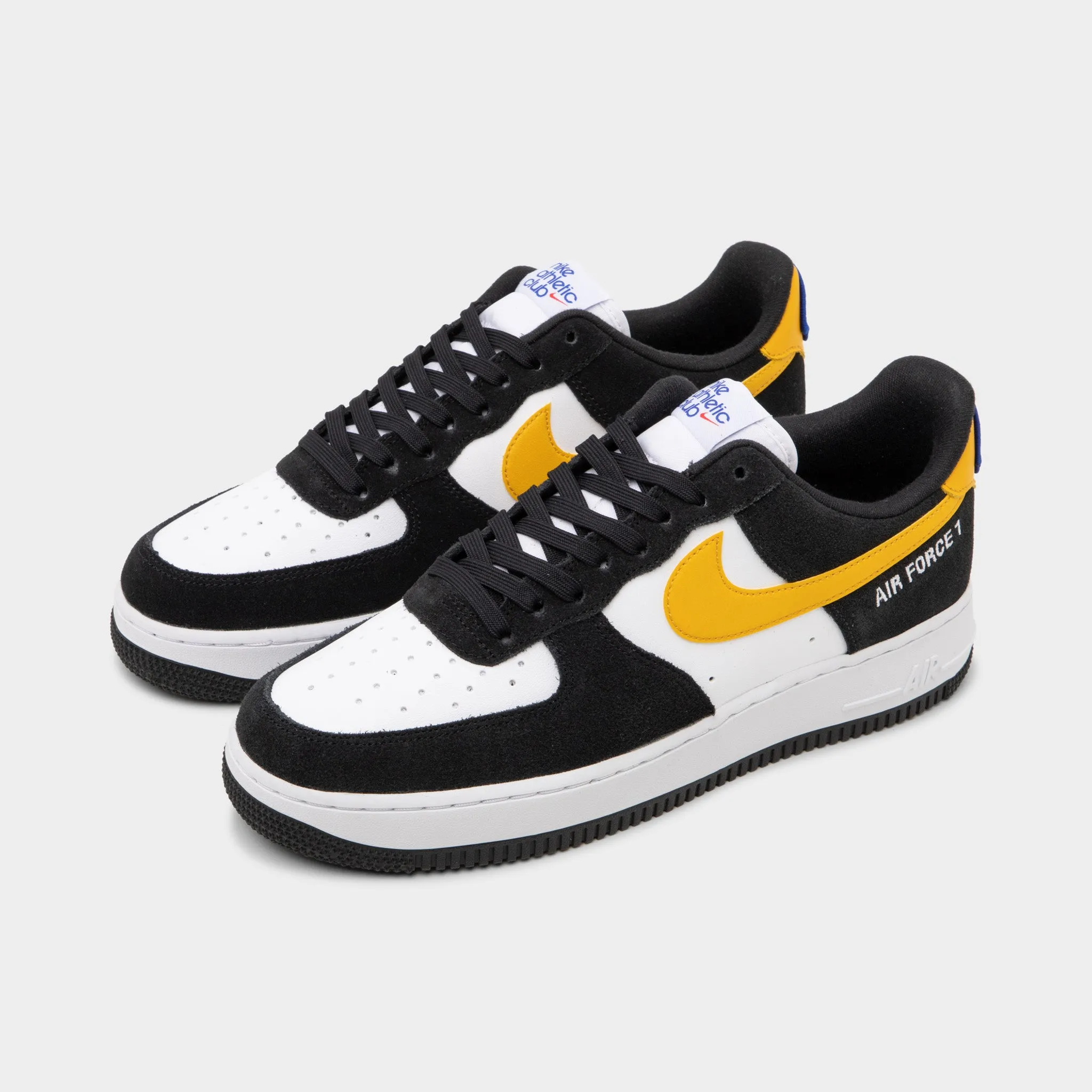 Nike Air Force 1 '07 LV8 Black / Dark Sulfur - White