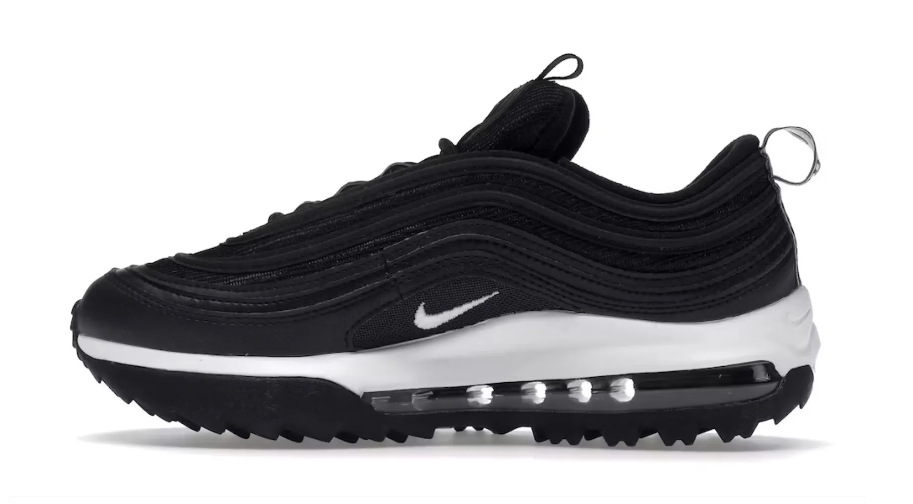 NIKE AIR MAX 97 GOLF BLACK WHITE