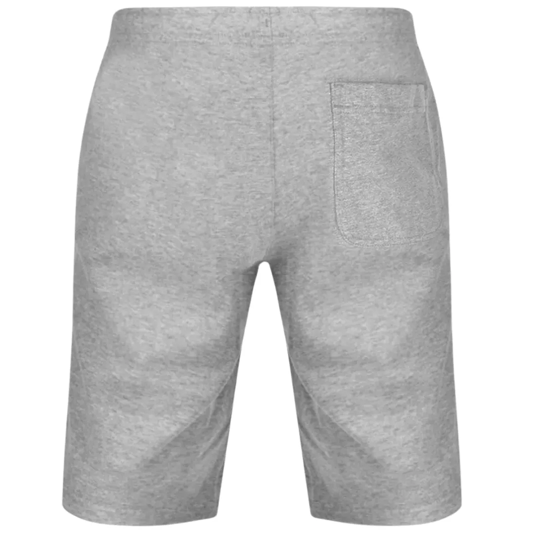 Nike Branded Swoosh Logo Grey Shorts