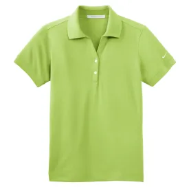 Nike Women's Vivid Green Dri-FIT Short Sleeve Classic Polo