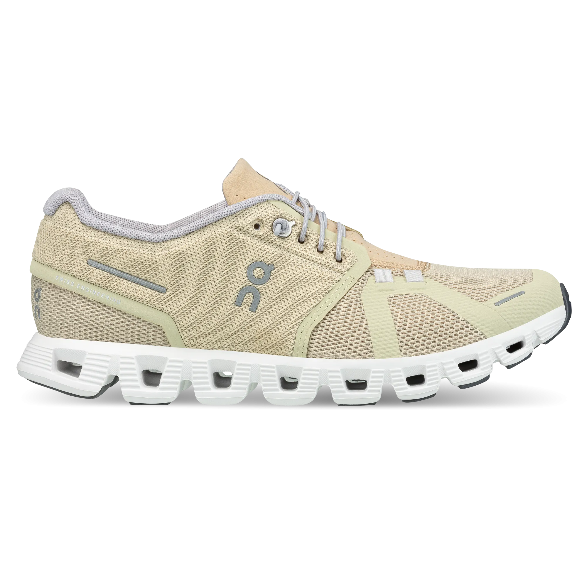 On Cloud 5 Womens (Haze/Sand)