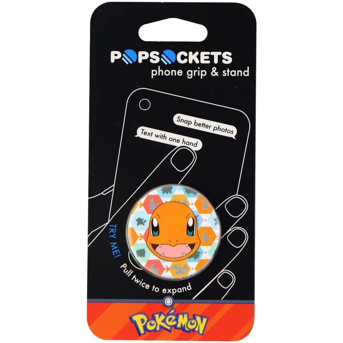 PopSockets: Collapsible Grip & Stand for Phones and Tablets - Charmander Pattern