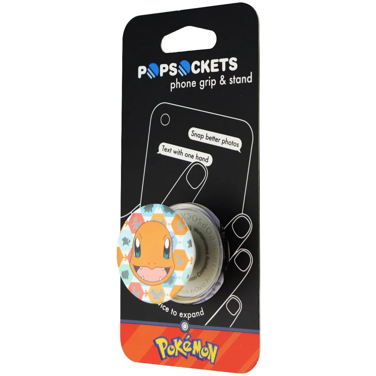 PopSockets: Collapsible Grip & Stand for Phones and Tablets - Charmander Pattern