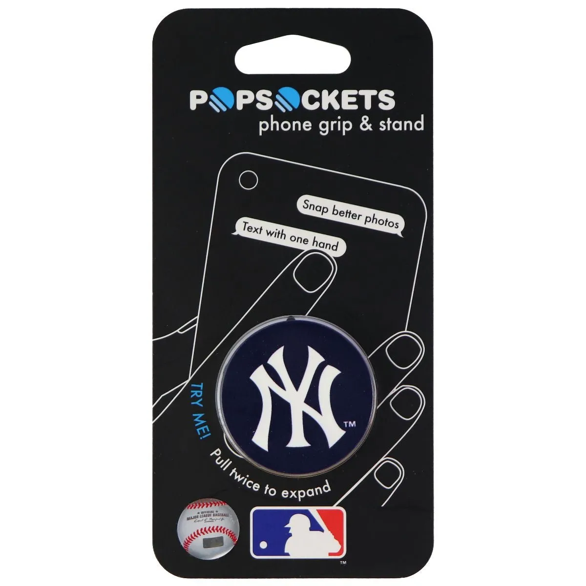 PopSockets: Collapsible Grip & Stand for Phones and Tablets - New York Logo