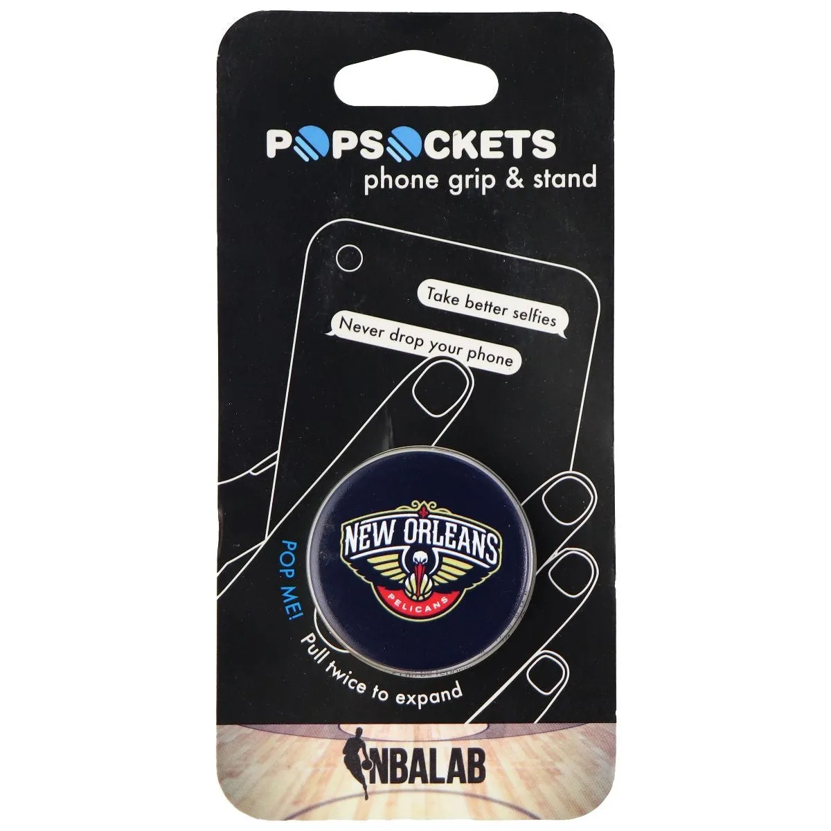 PopSockets Grip & Stand for Phones/Tablets - NBA New Orleans Pelicans