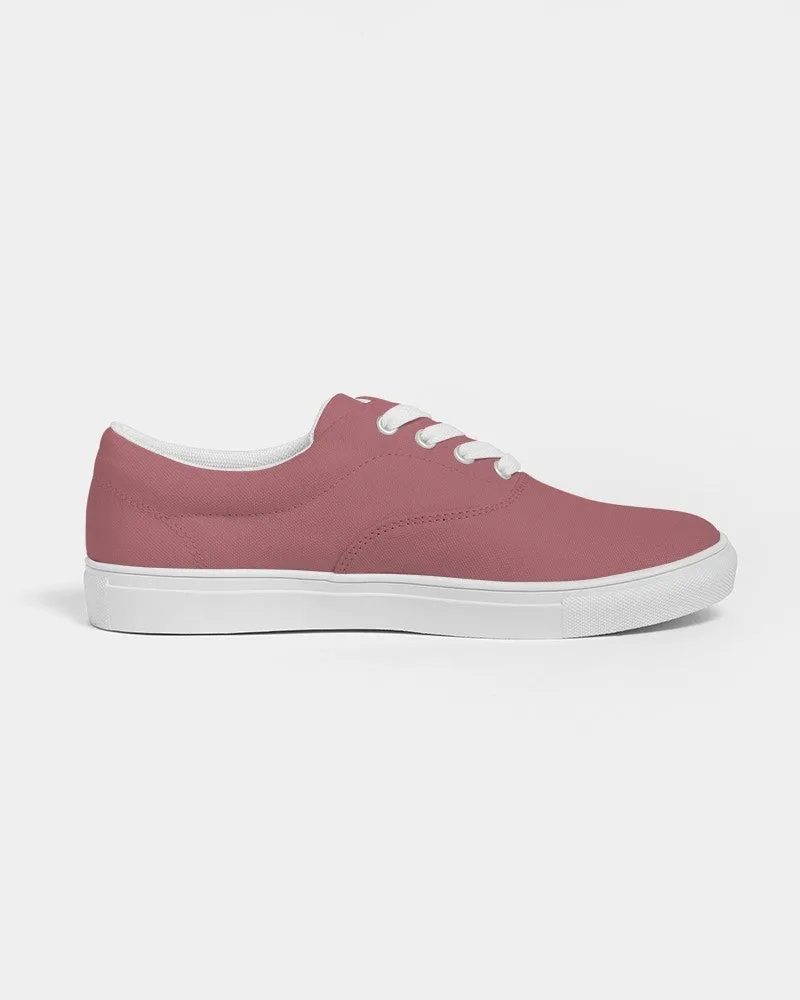 Shaded Pastel Pink Canvas Sneakers | Men's | C0M60Y30K30