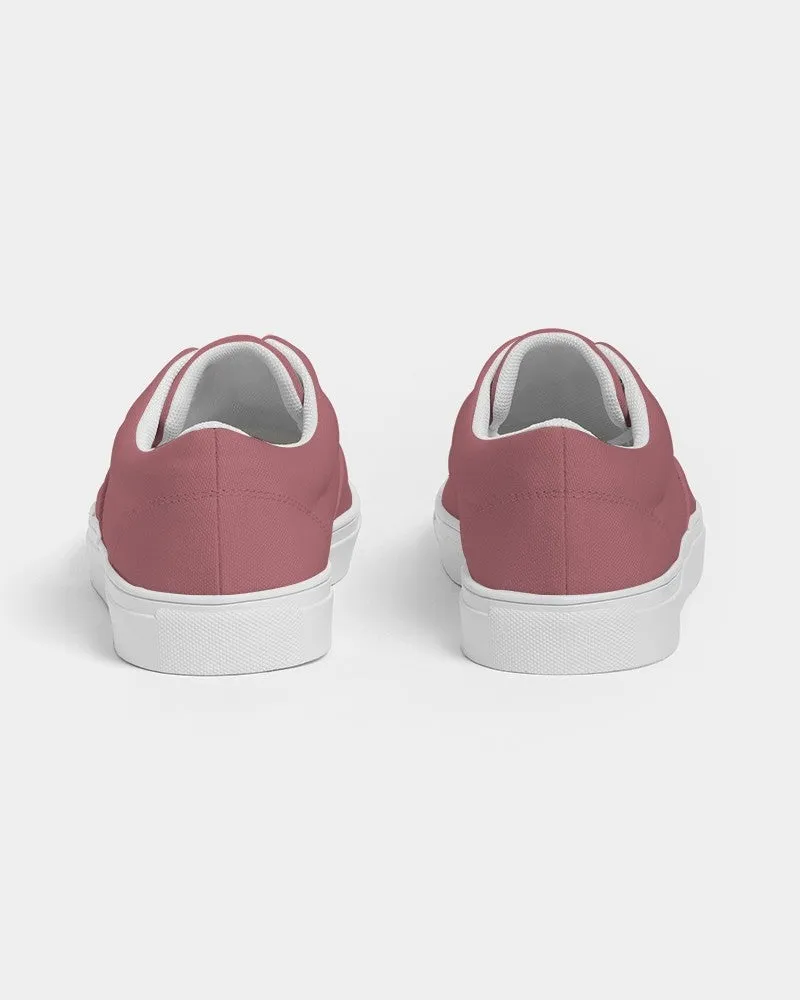 Shaded Pastel Pink Canvas Sneakers | Men's | C0M60Y30K30