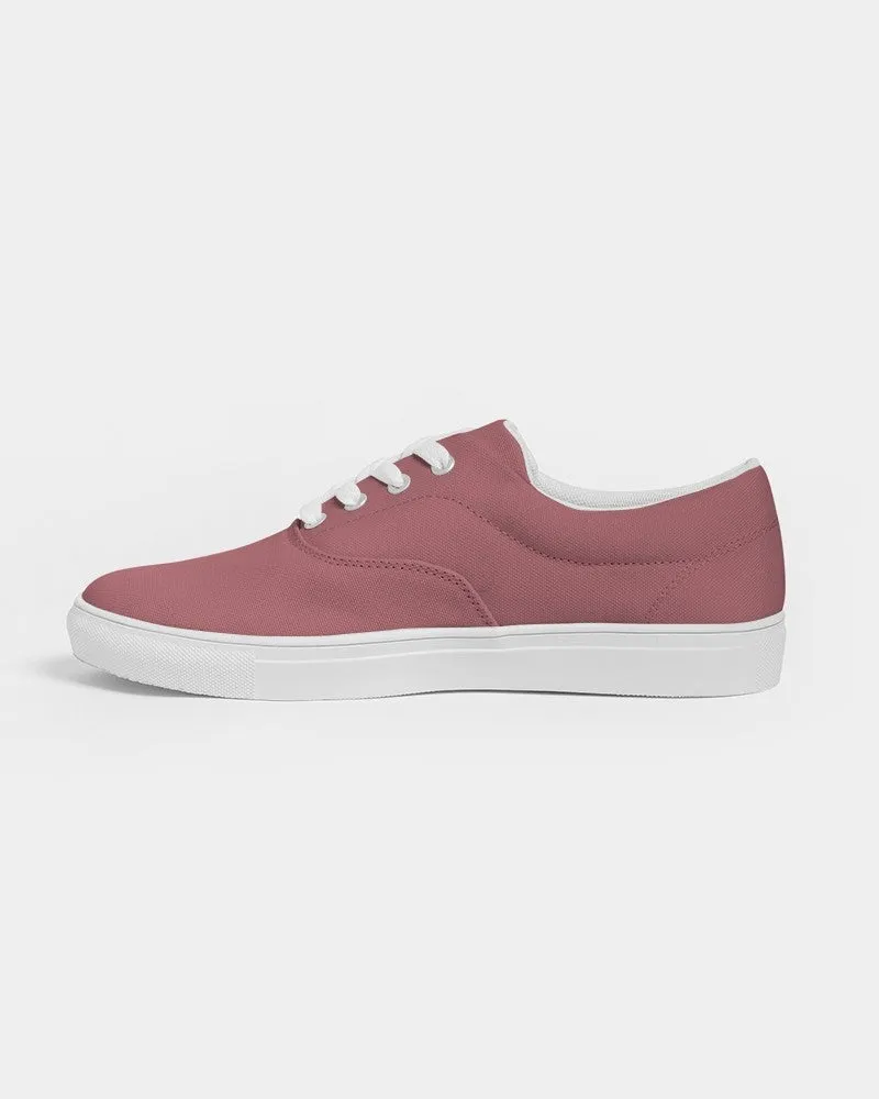 Shaded Pastel Pink Canvas Sneakers | Men's | C0M60Y30K30