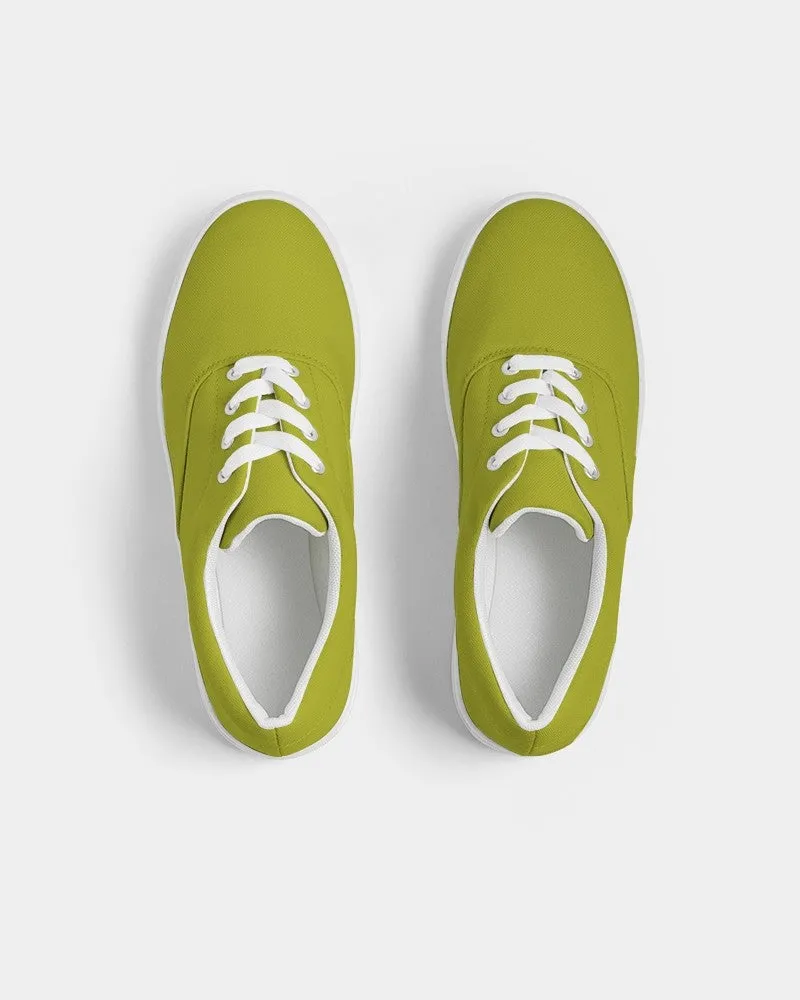 Shaded Yellow Canvas Sneakers | Women's | C12M0Y100K30