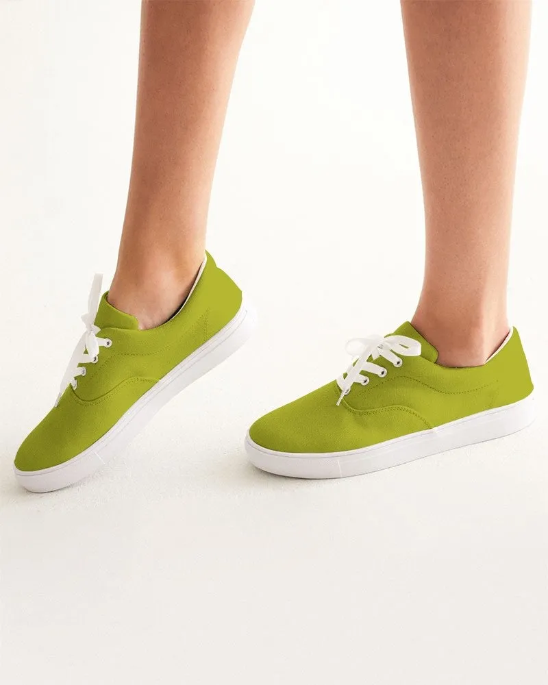 Shaded Yellow Canvas Sneakers | Women's | C12M0Y100K30