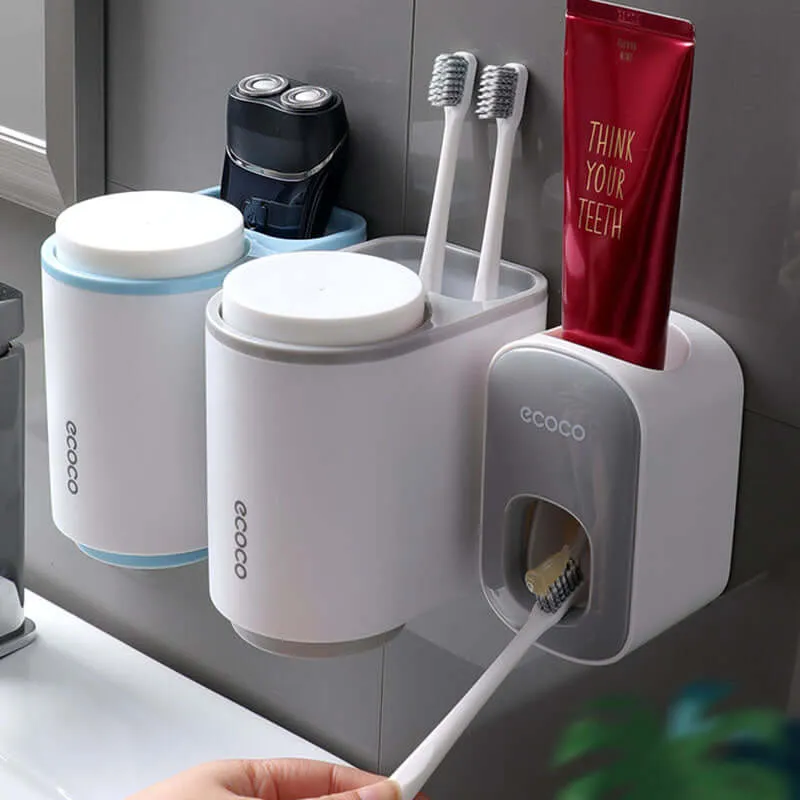 Simple Automatic Toothpaste Dispenser Bathroom