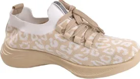 Tan Leopard Simply Southern Sneaker