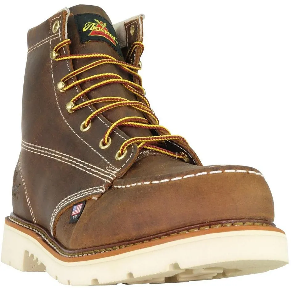 Thorogood Men's USA Made Amer. Heritage 6" Stl Toe Work Boot- 804-4375