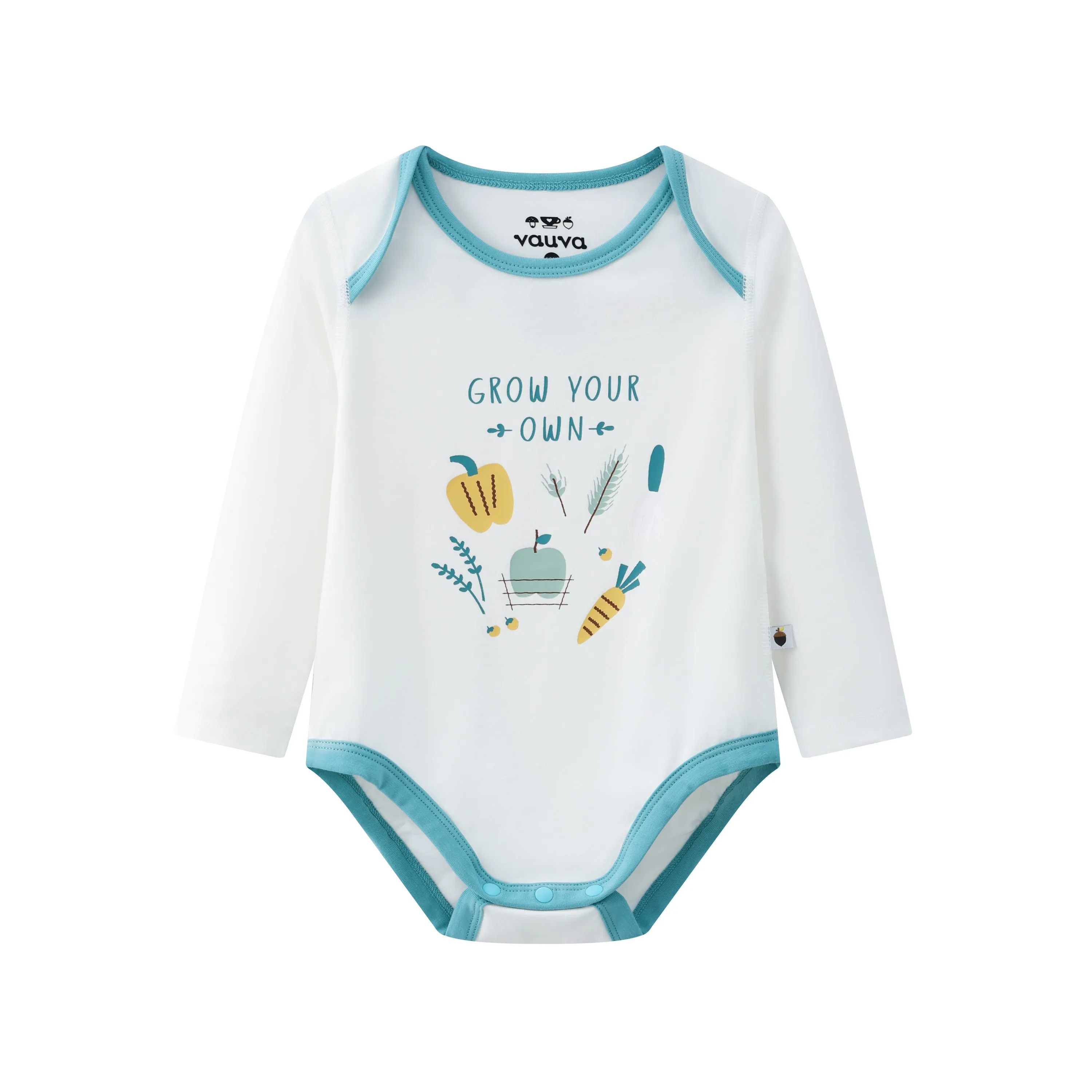 Vauva BBNS -  Organic Cotton Pastoral Style Bodysuits (2-pack)