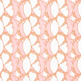 Wild Abandon - Entangled Blush Yardage