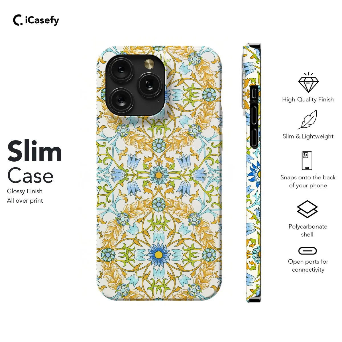 William Morris Phone Case iPhone Samsung Pixel & More #39