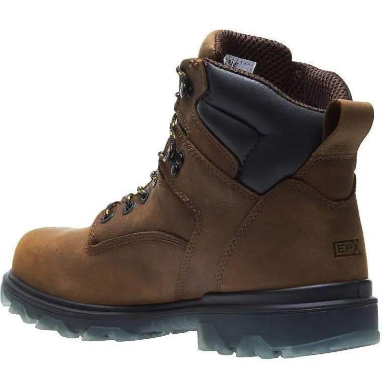 Wolverine Men's I-90 EPX Carbonmax Safety Toe WP Work Boot Brown W10788