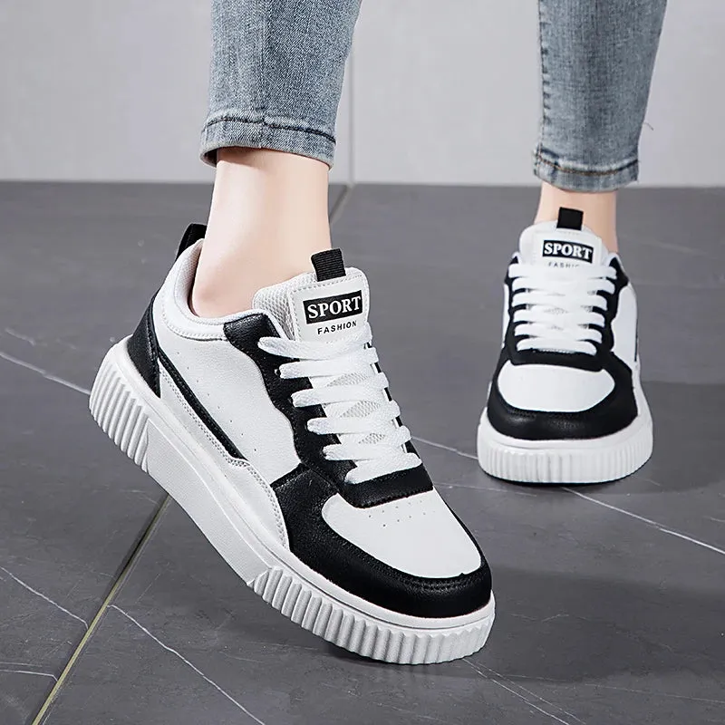 Women Casual Shoes Fashion Breathable Walking Flat Shoes Sneakers White Female Footwear Sports Running Outdoor Walking Shoe