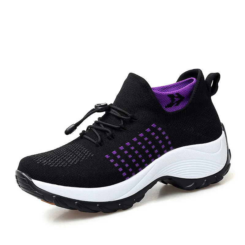 Women'S Breathable Platform Sneakers