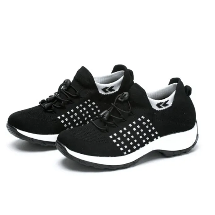 Women'S Breathable Platform Sneakers