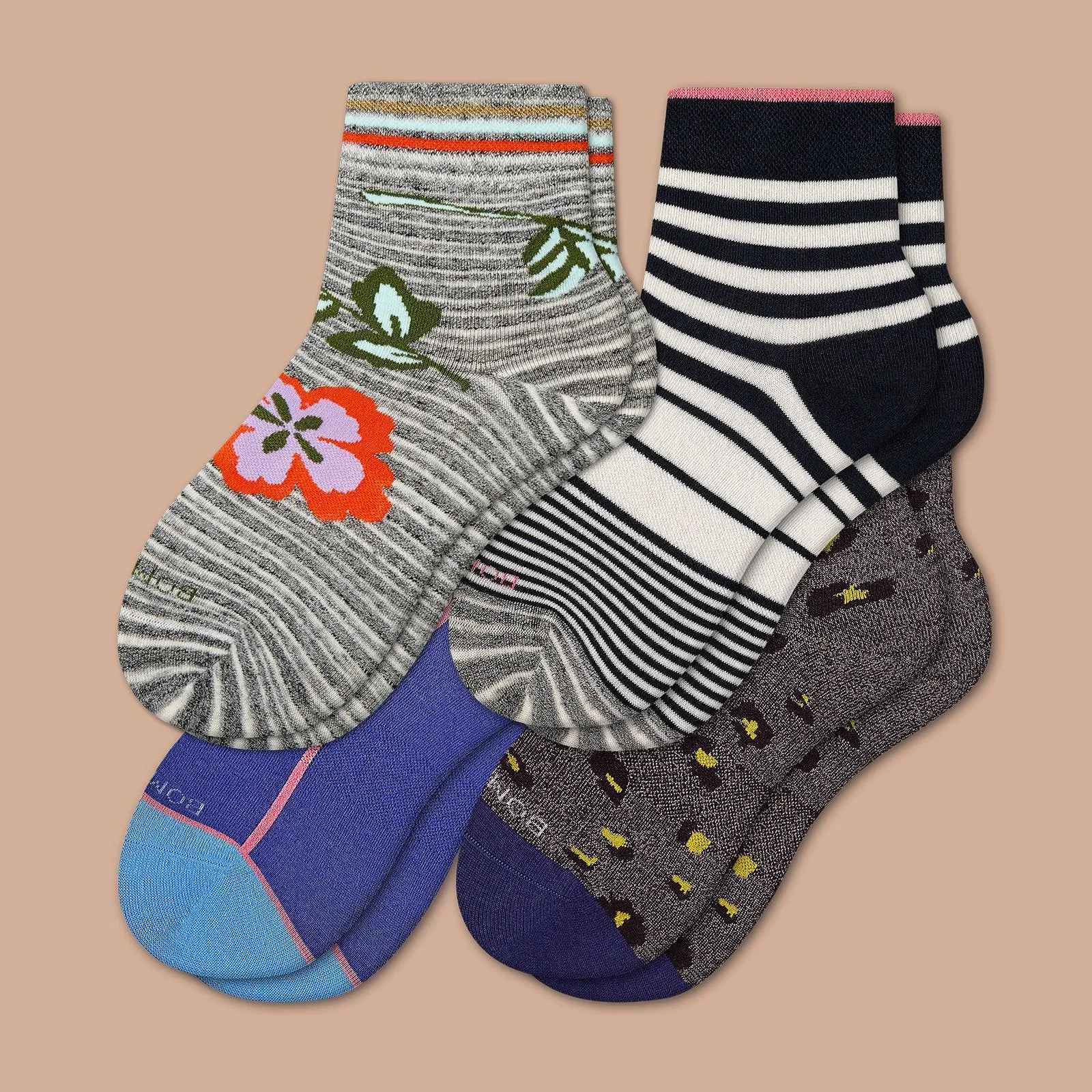 Women's Lightweight Quarter Sock 4-Pack