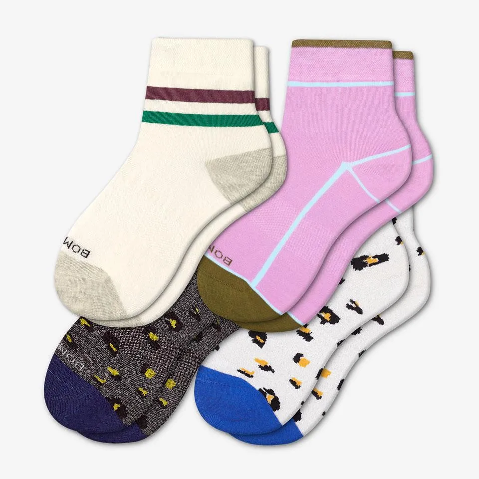 Women's Lightweight Quarter Sock 4-Pack