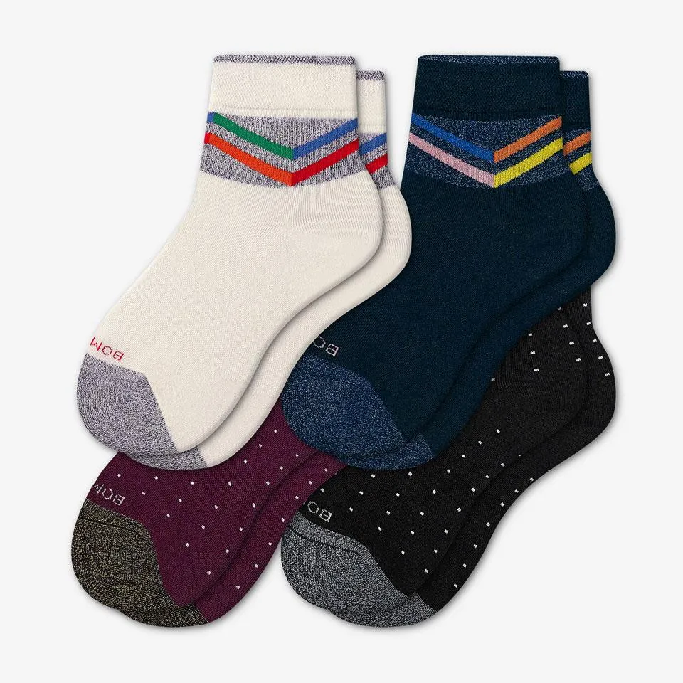 Women's Lightweight Quarter Sock 4-Pack